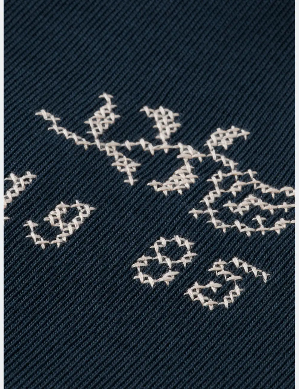 Zip Through Interlock Sweat-shirt detail shot of fabric and craftsmanship by Scotch & Soda