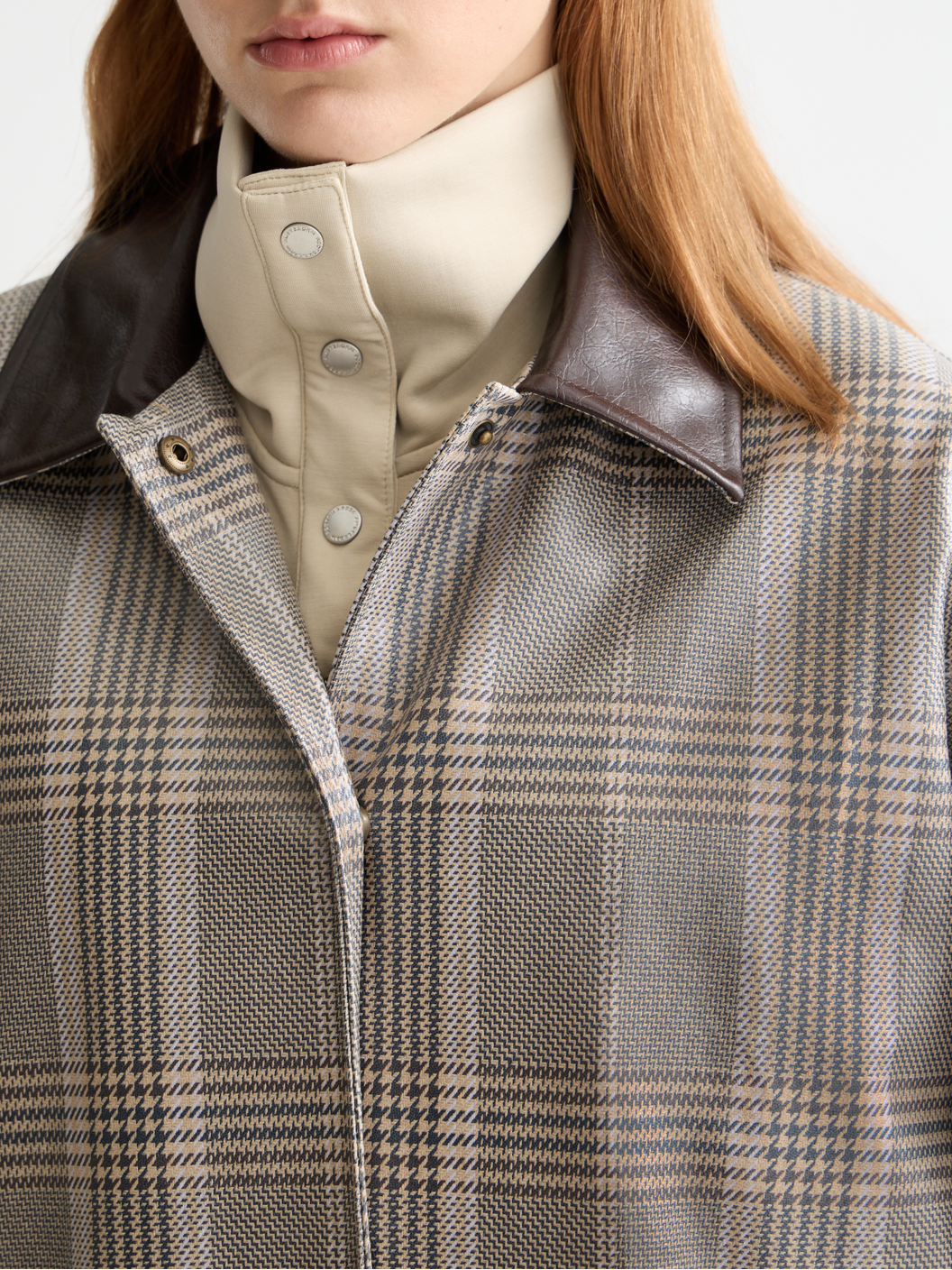 Coated raincoat