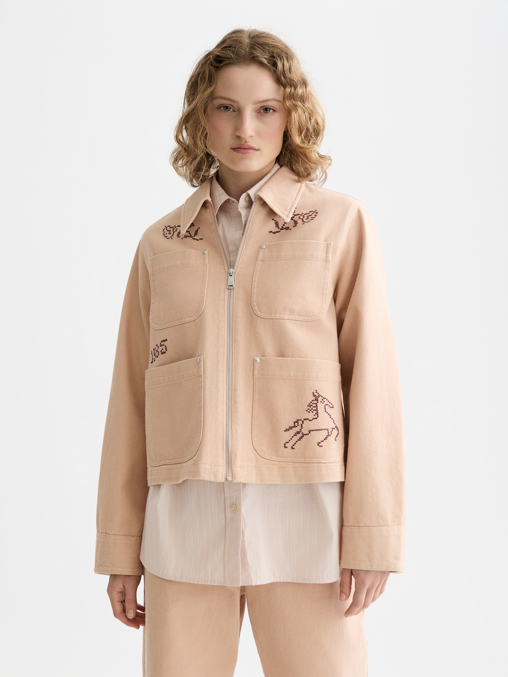 Embroidered jacket