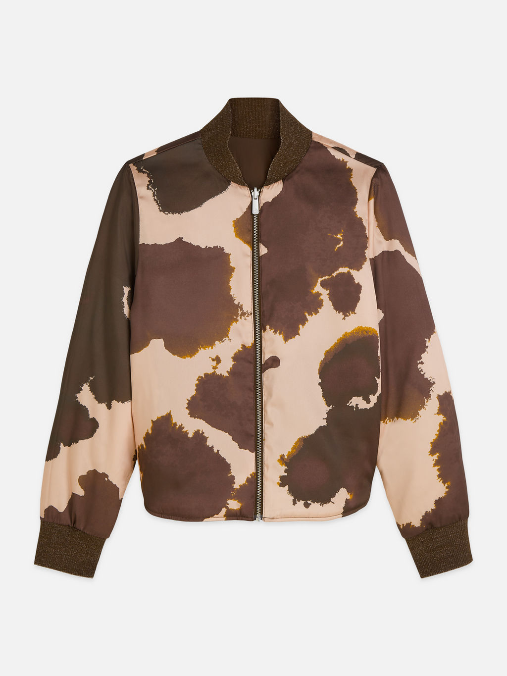 Reversible bomber jacket
