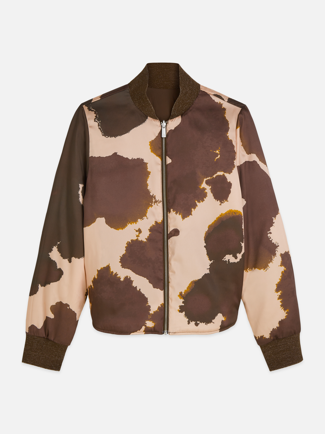 Reversible bomber jacket