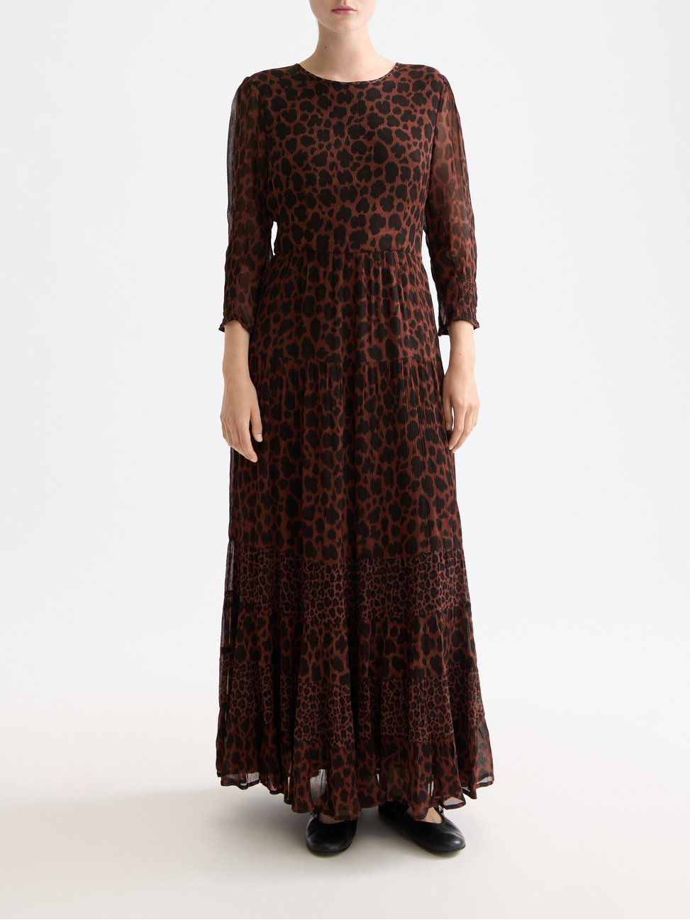 Panel Maxi dress