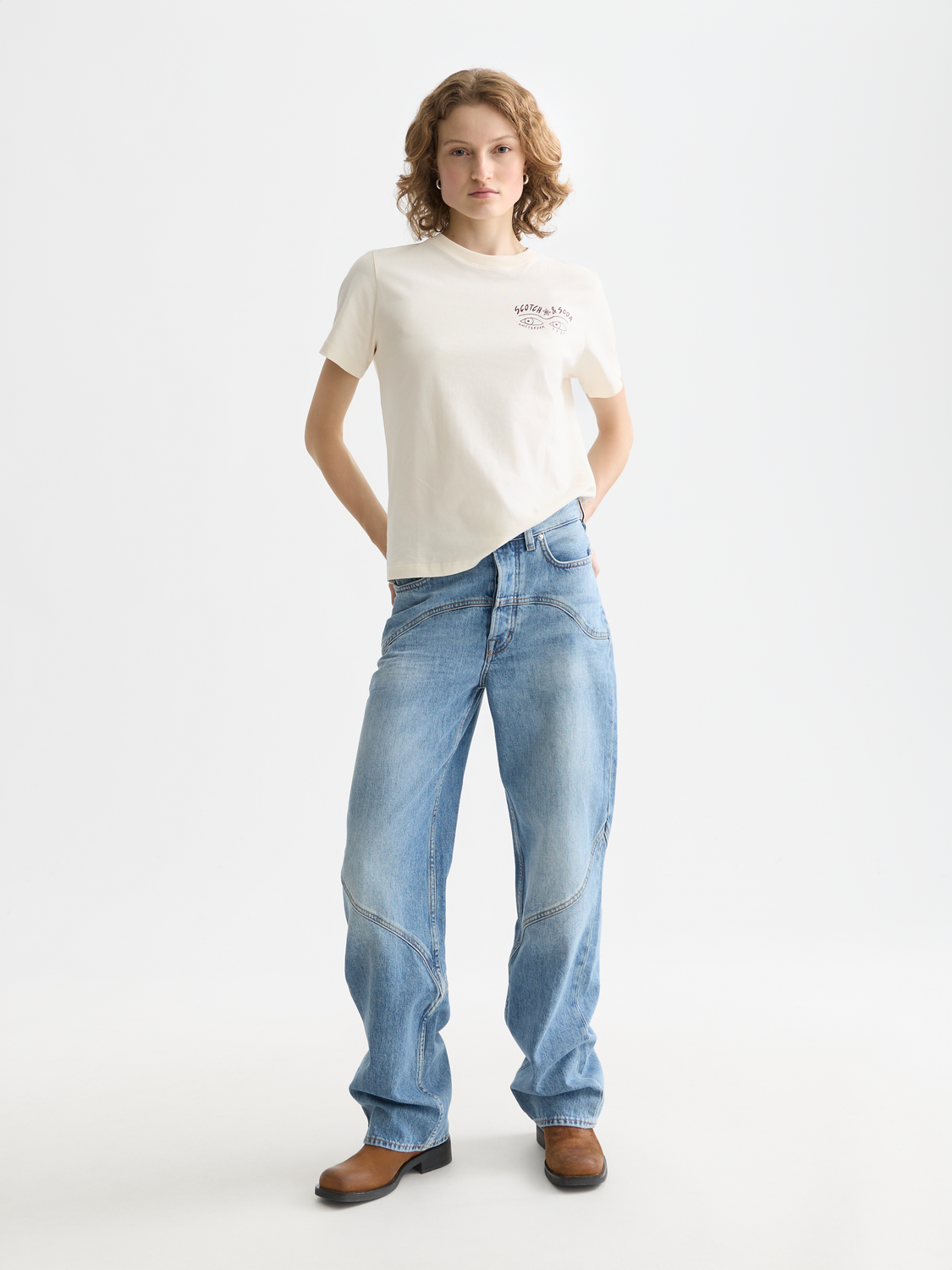 The Ripple straight denim