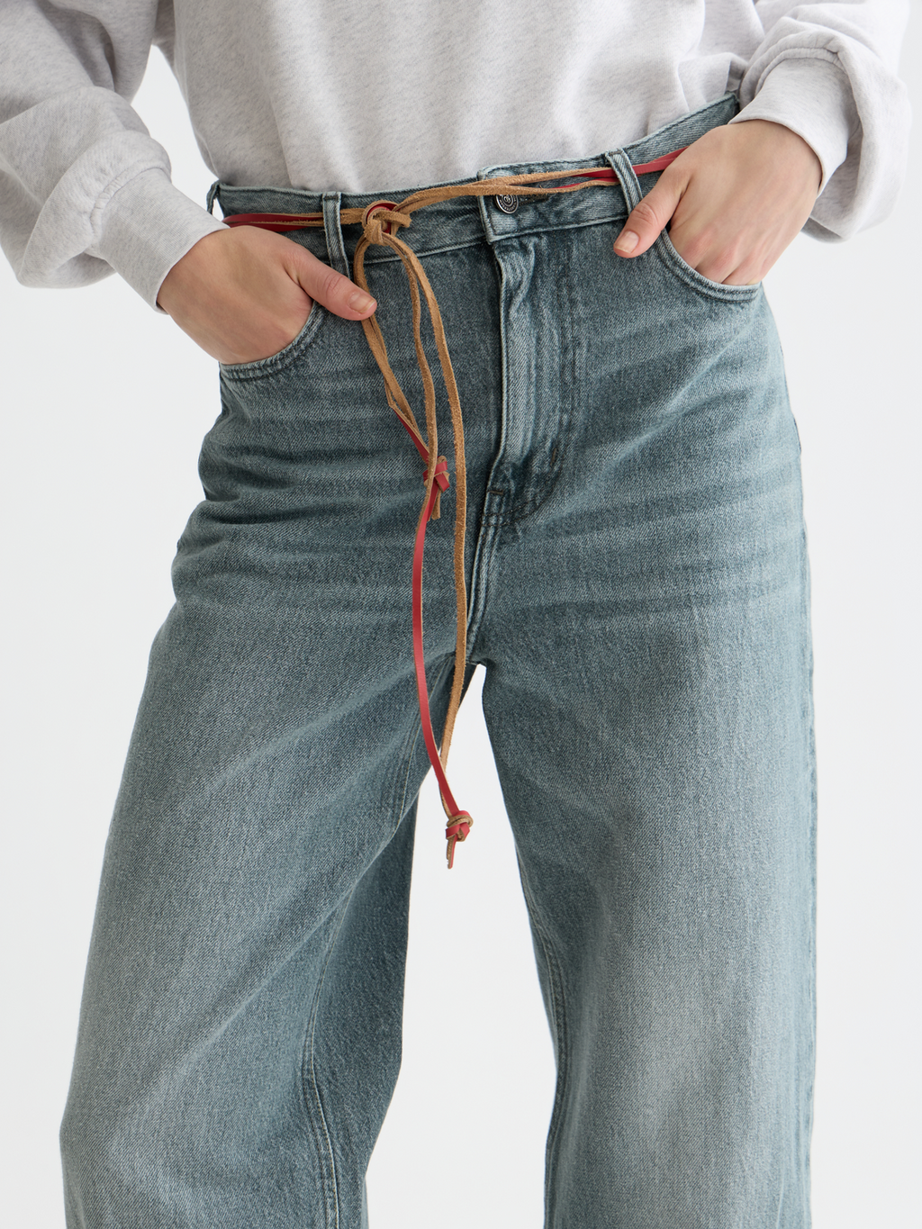 The Tide balloon denim