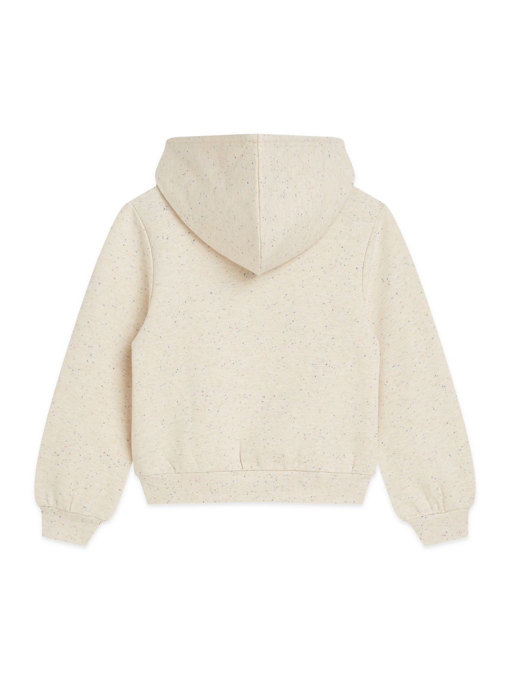 GIRLS PLEATED SLEEVE HOODIE