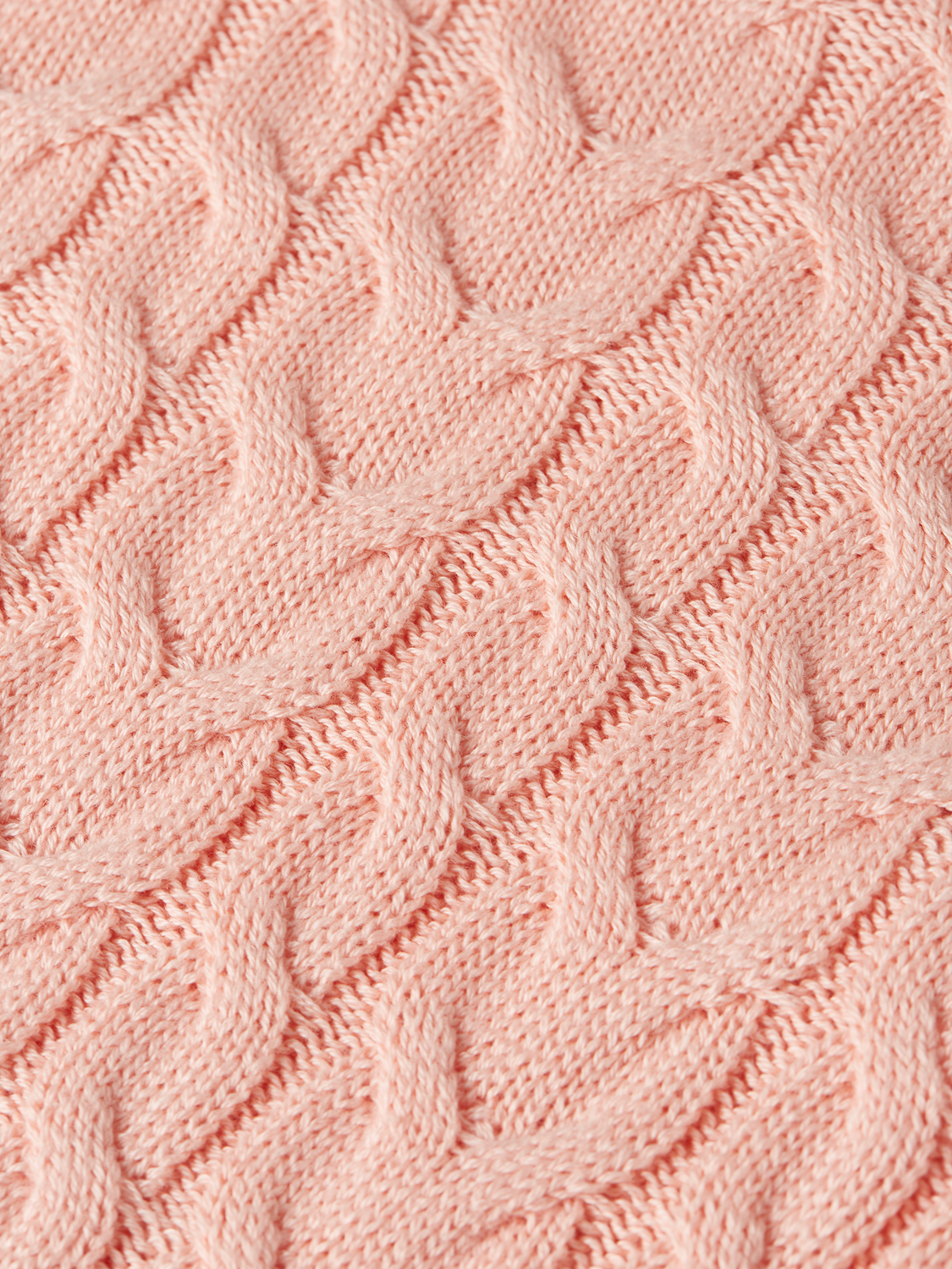 GIRLS CABLE SWEATER KNIT L/S