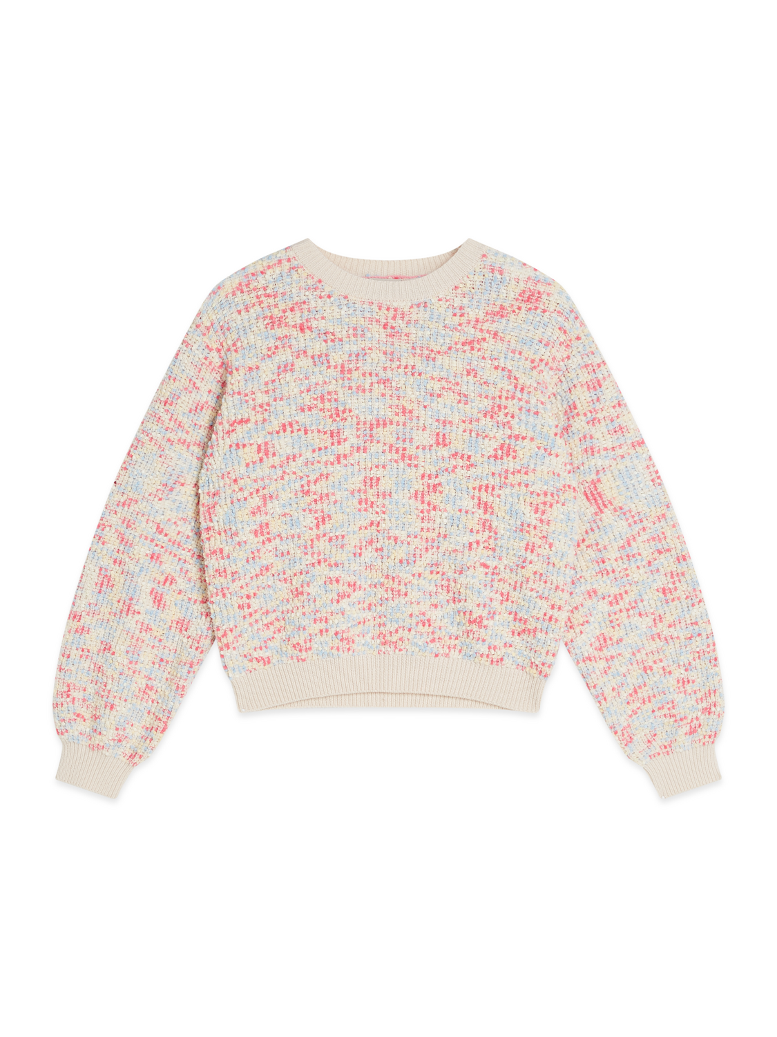 GIRLS POPCORN SWEATER