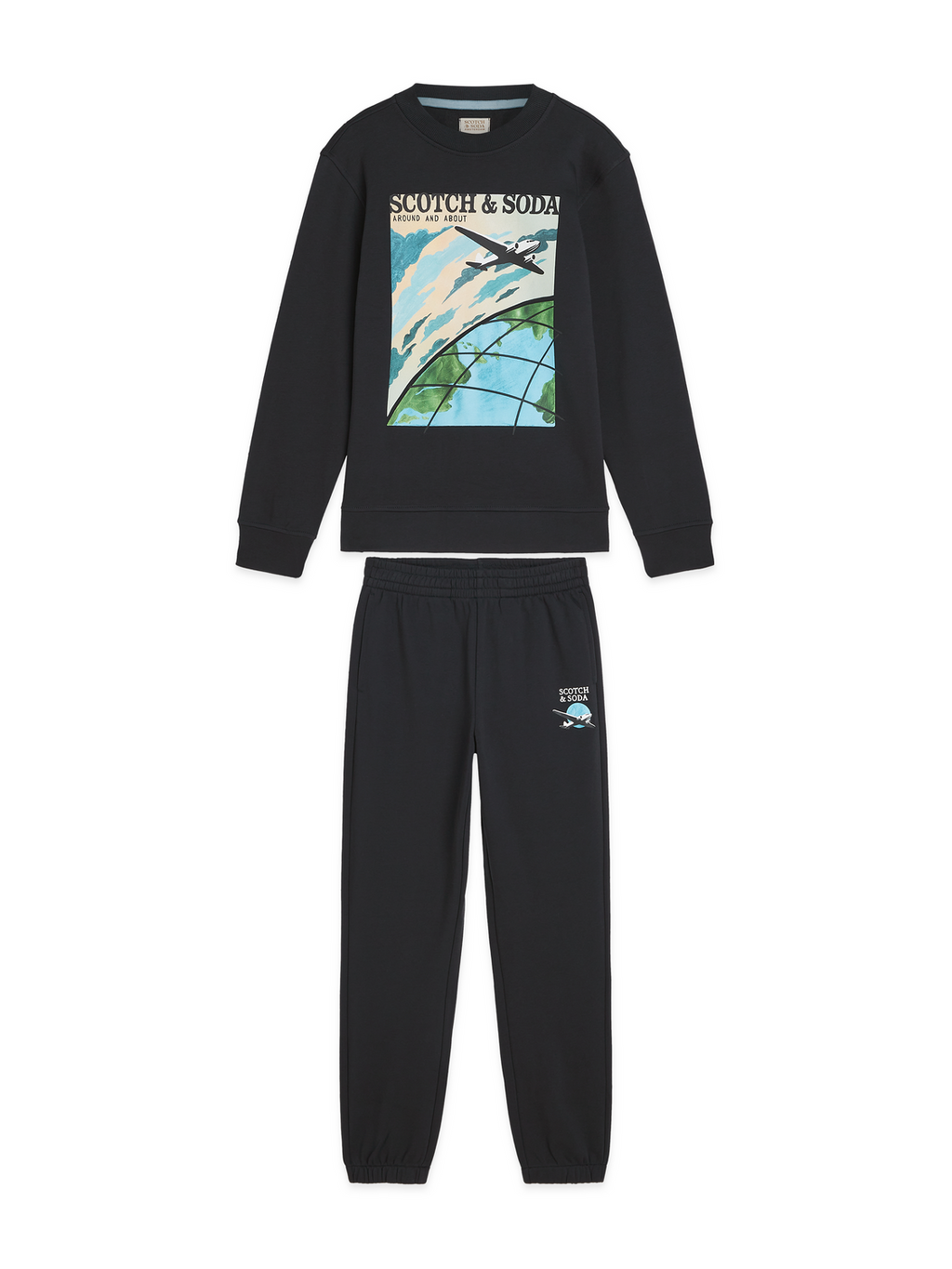 BOYS GRAPHIC CREWNECK & JOGGER SET
