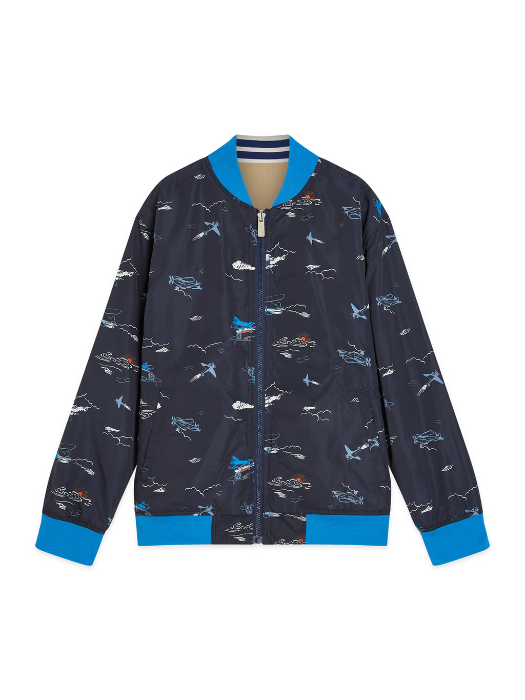BOYS REVERSIBLE BOMBER JACKET