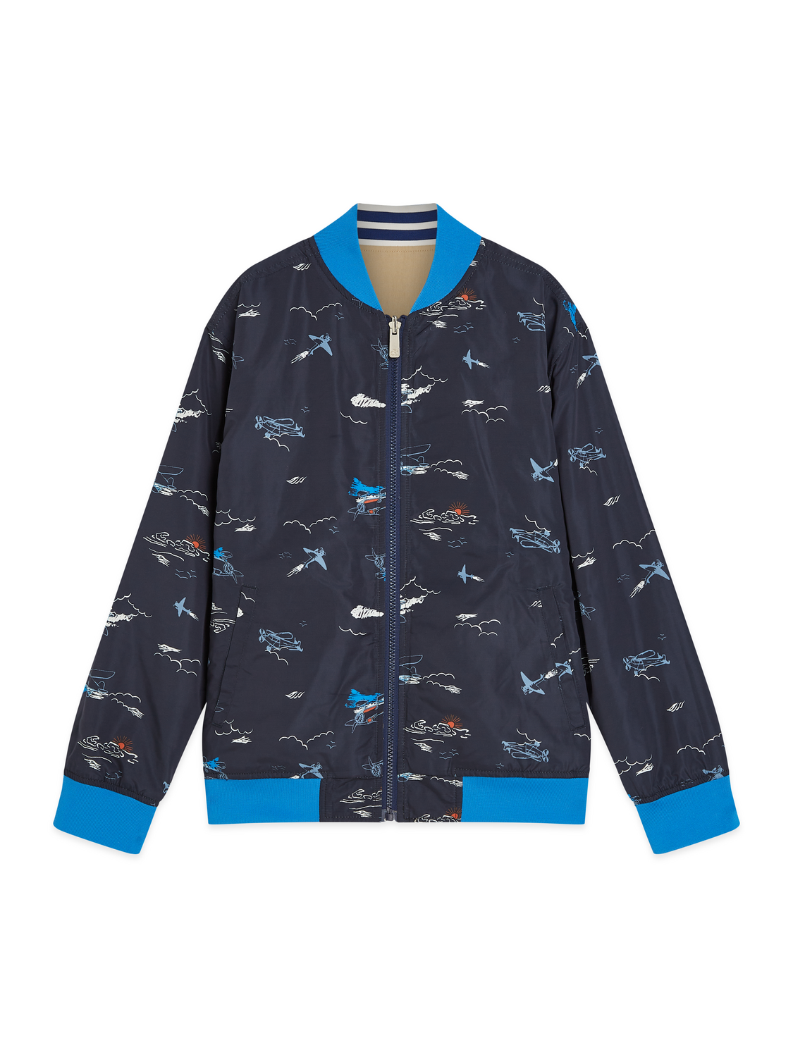 BOYS REVERSIBLE BOMBER JACKET