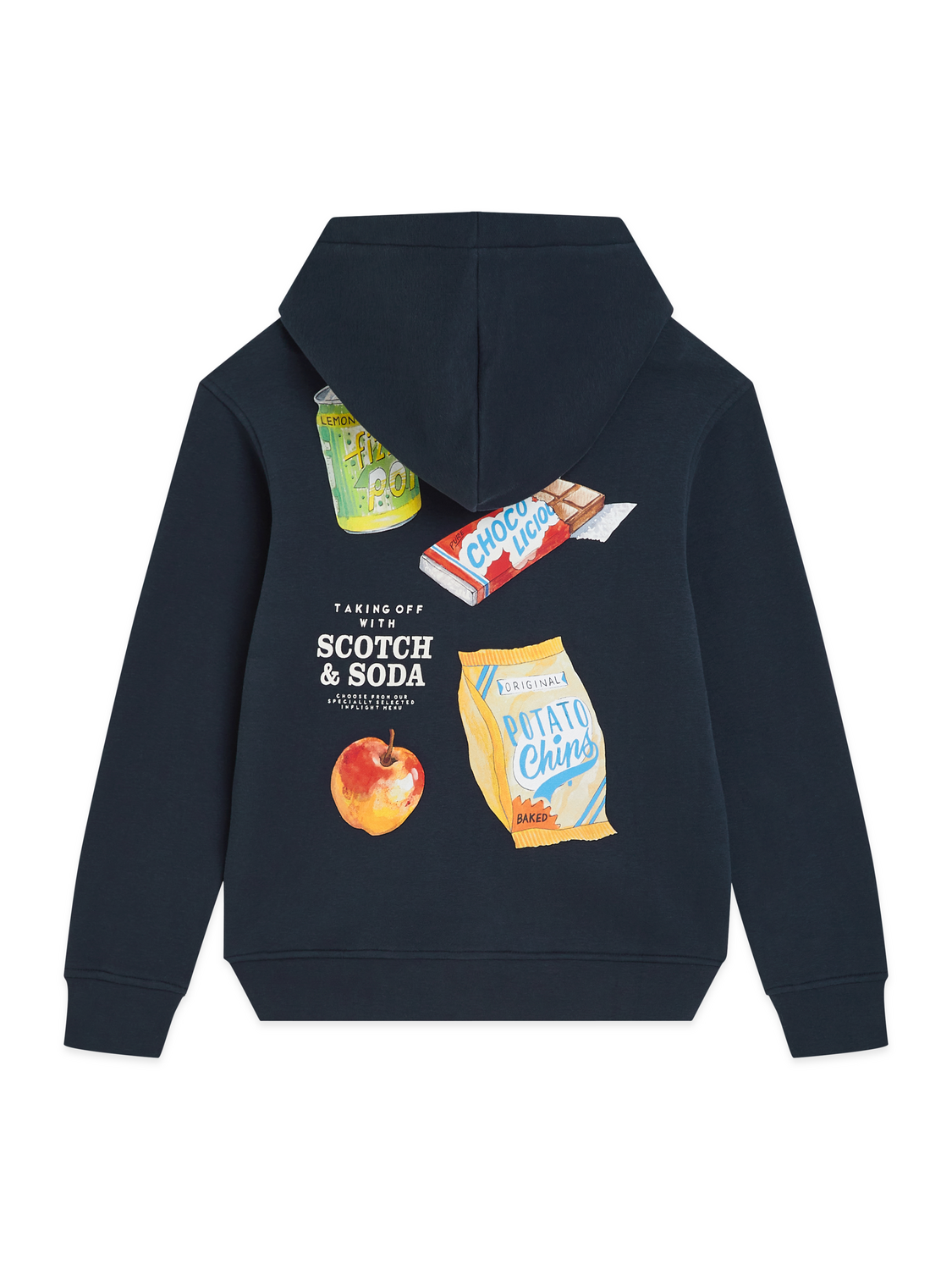 BOYS GRAPHIC FLEECE HOODIE
