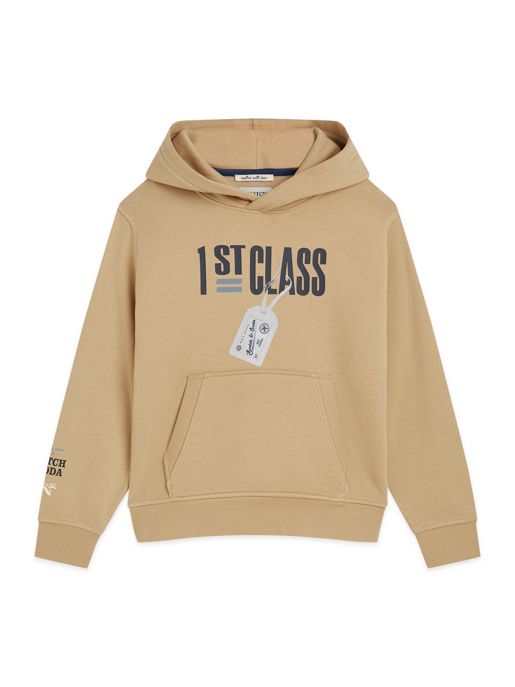 BOYS GRAPHIC FLEECE HOODIE