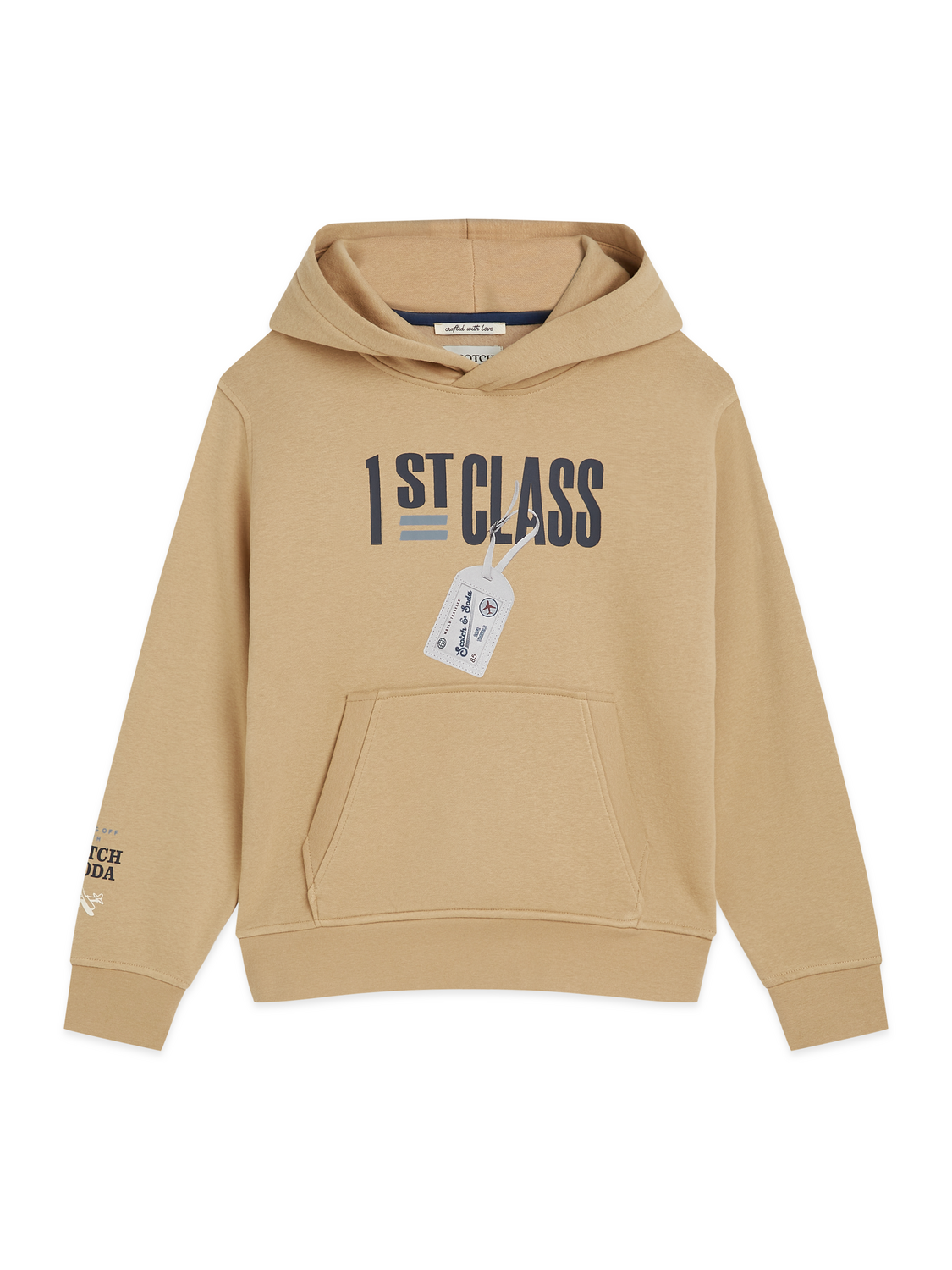 BOYS GRAPHIC FLEECE HOODIE