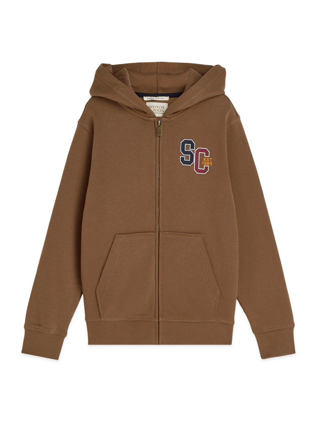 BOYS ZIP UP FLEECE HOODIE