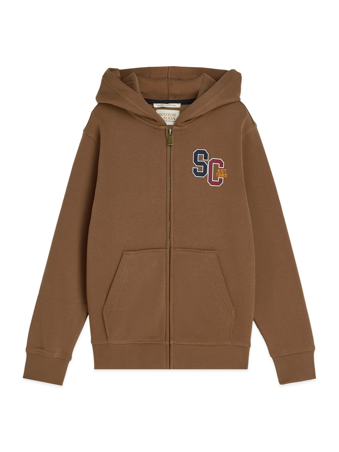 BOYS ZIP UP FLEECE HOODIE
