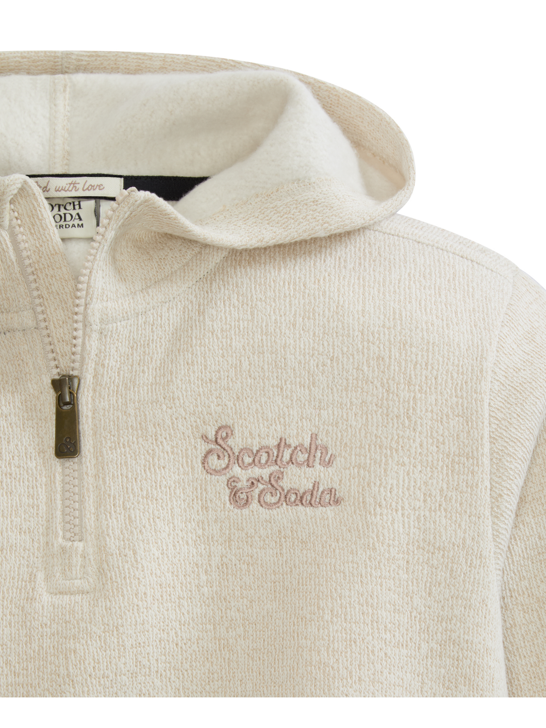 BOYS 1/4 ZIP HOODIE