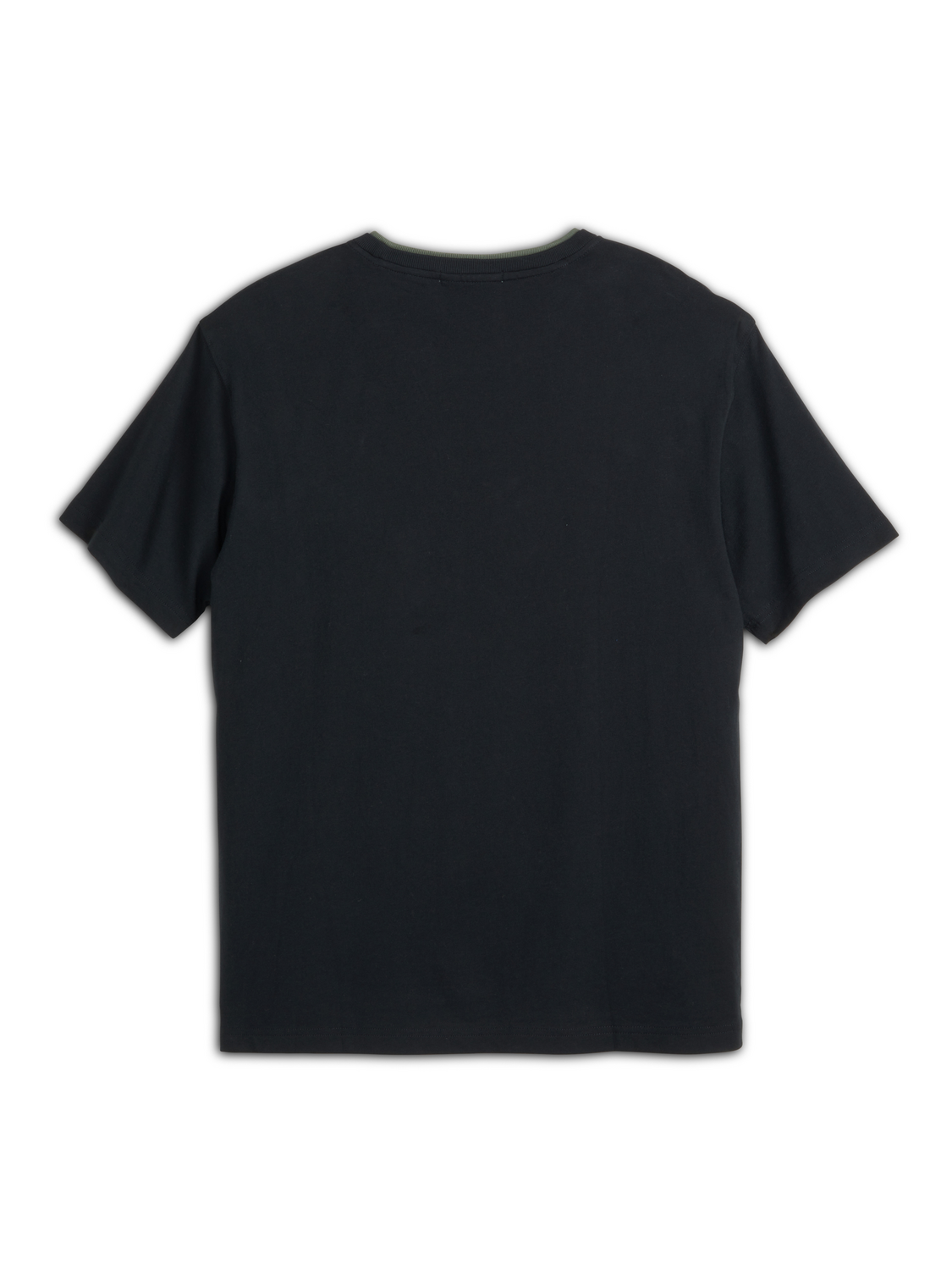 MENS S&S DOUBLE NECK GRAPHIC TEE
