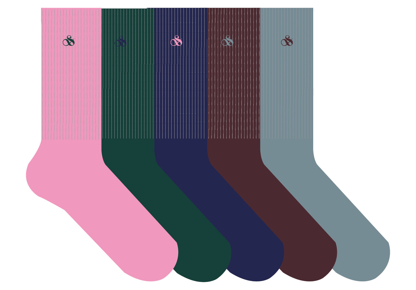 5-PACK MEN'S COTTON BLEND SOCKS