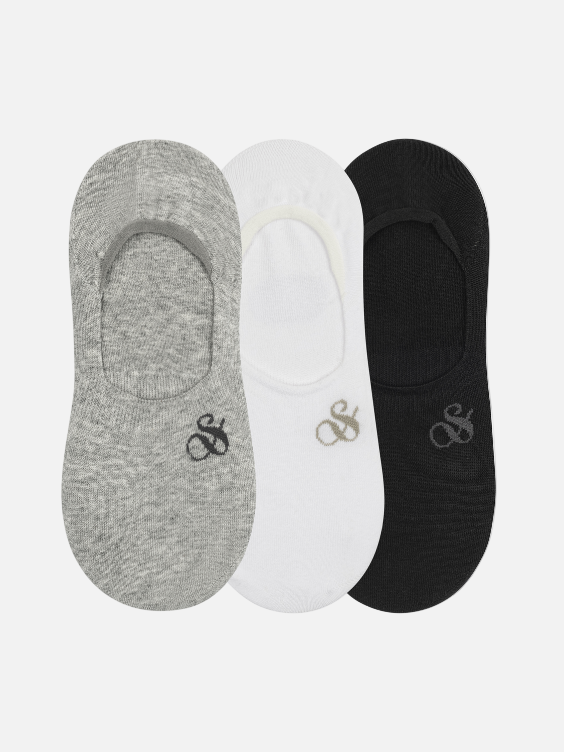 3-PACK MEN'S NON TERRY LINER SOCKS