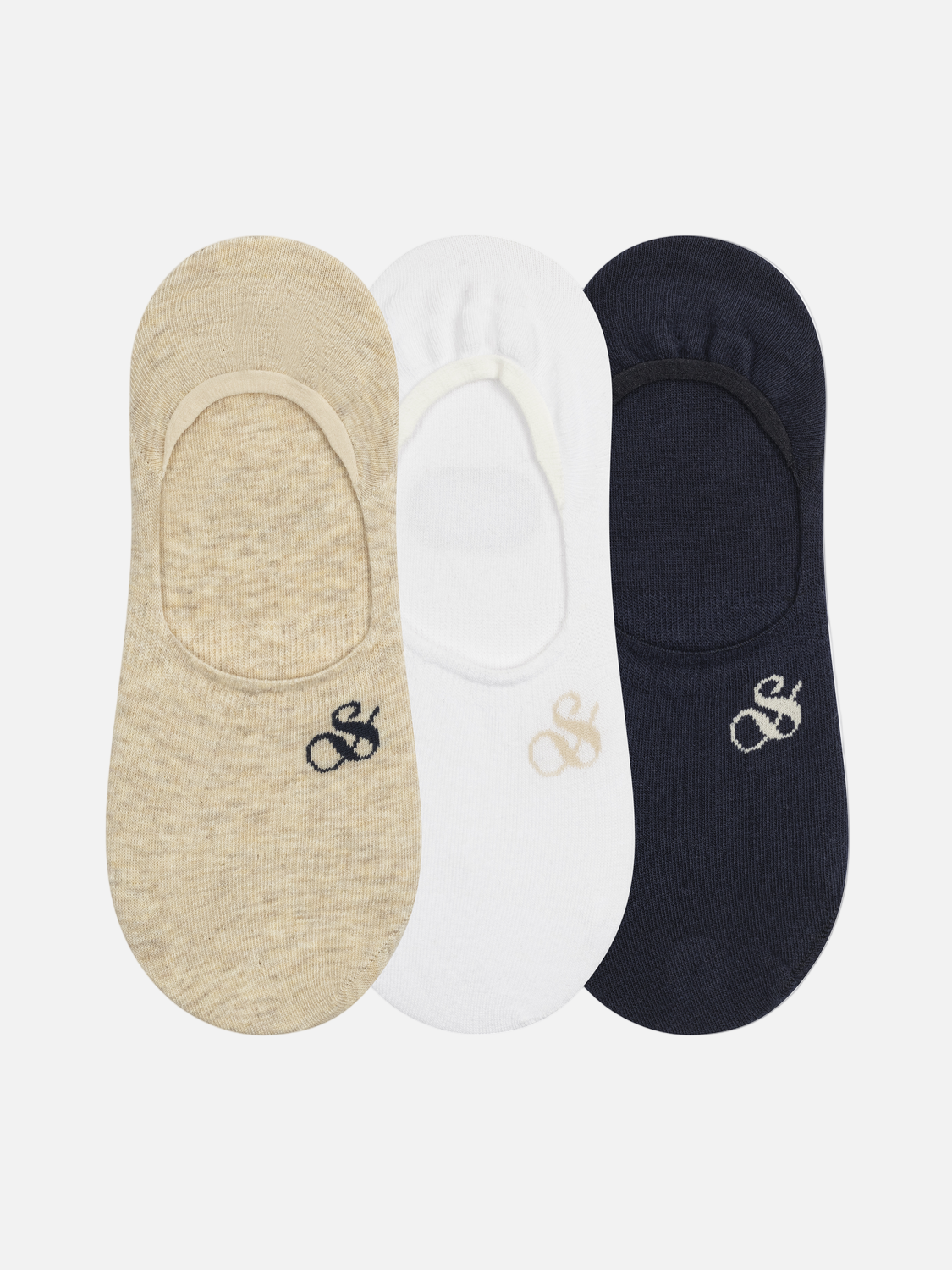 3-PACK MEN'S NON TERRY LINER SOCKS