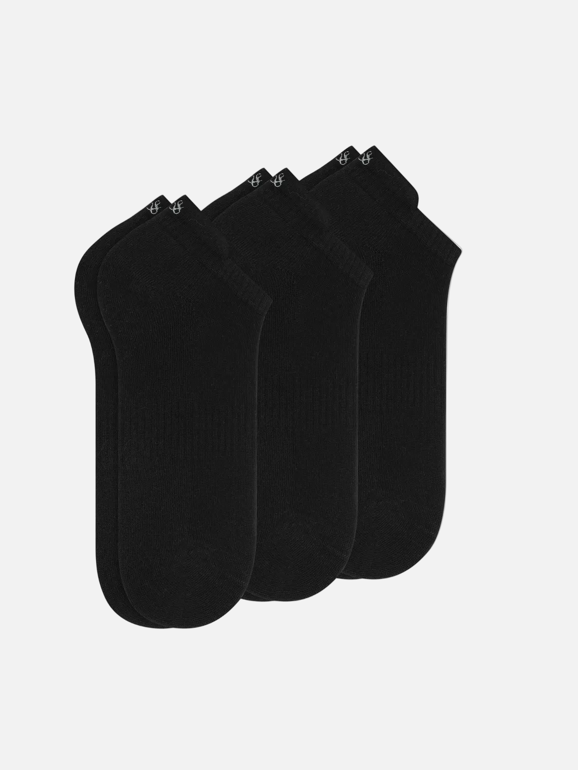 3-PACK MENS TERRY LOW CUT SOCKS