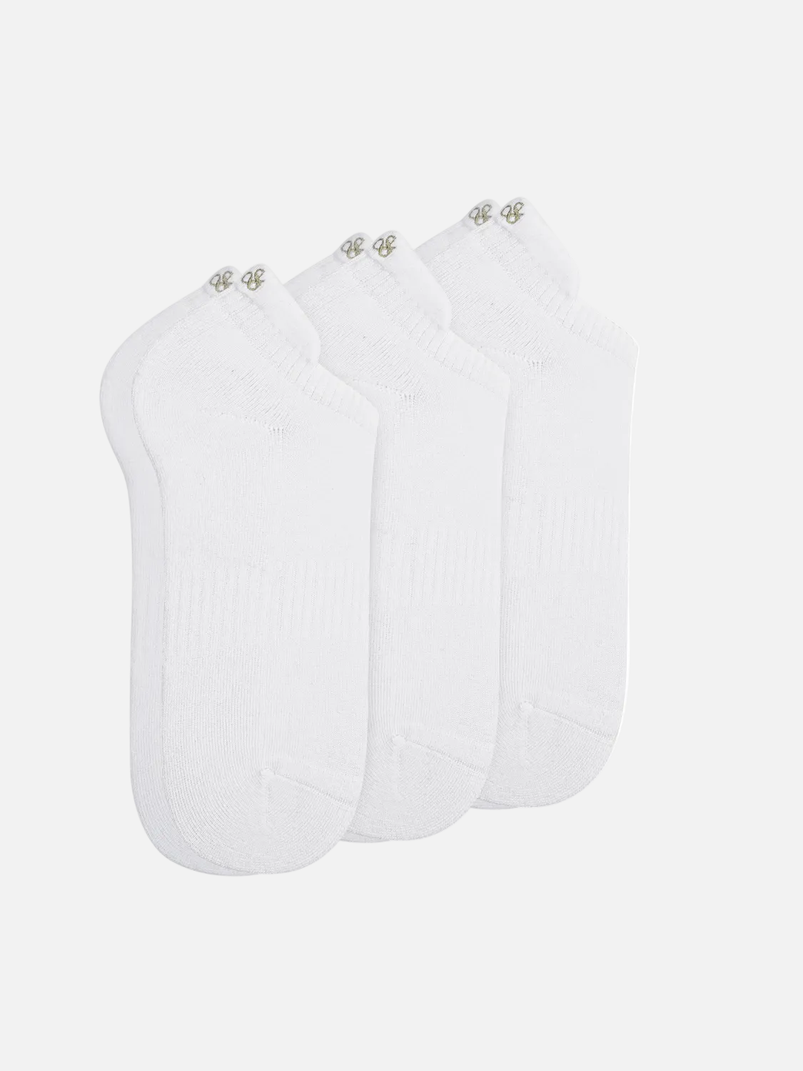 3-PACK MENS TERRY LOW CUT SOCKS