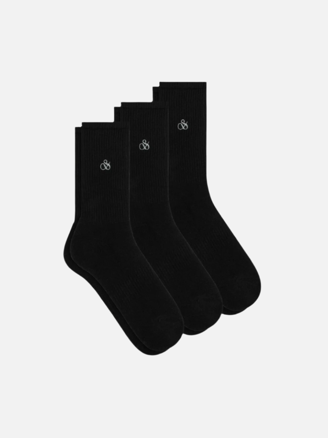 3-PACK MENS CASUAL CREW SOCKS