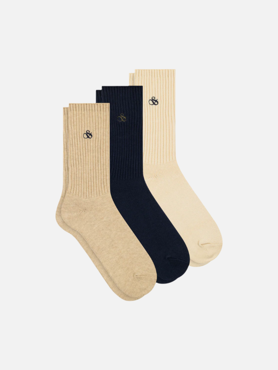 3-PACK MENS CASUAL CREW SOCKS