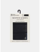 Cotton Stretch Boxers flat lay front view by Scotch & Soda