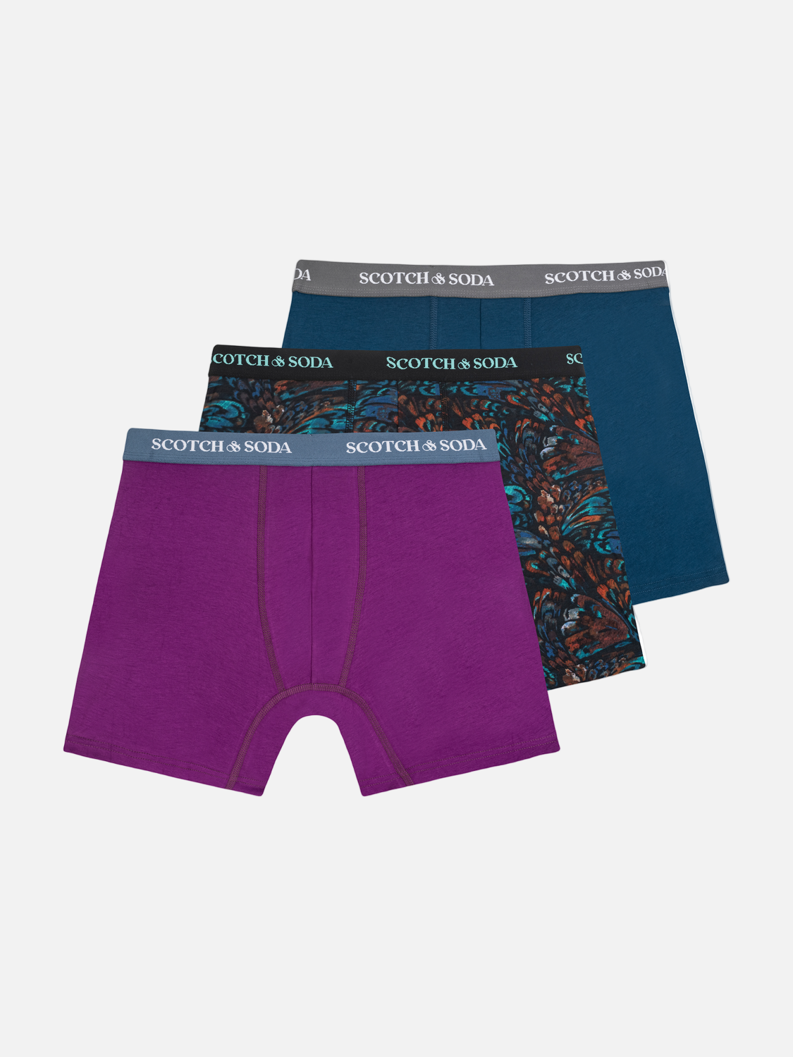 3PACK COTTON STRETCH BOXER