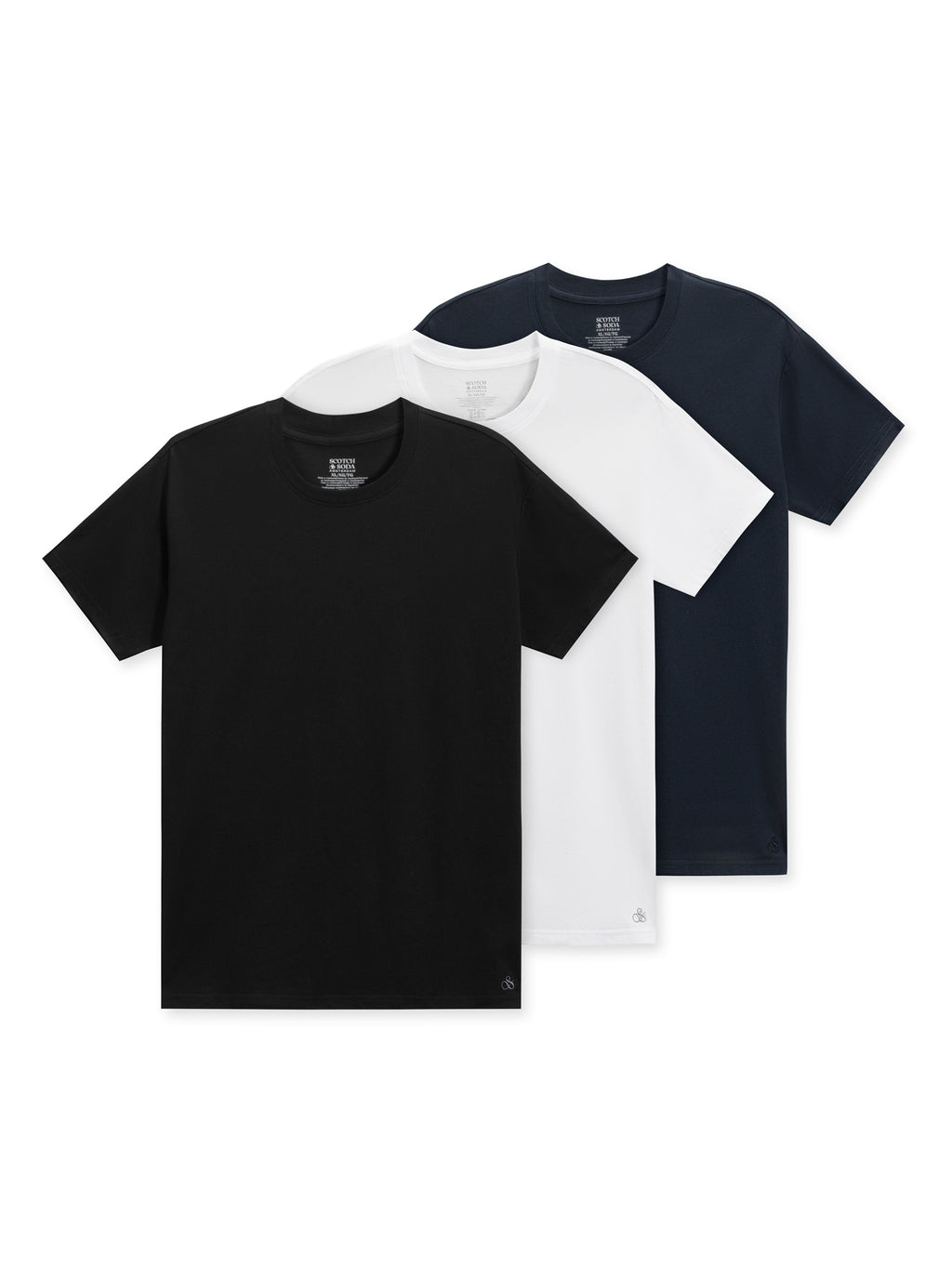 3-PACK MENS ULTRA SOFT CREW NECK T-SHIRTS