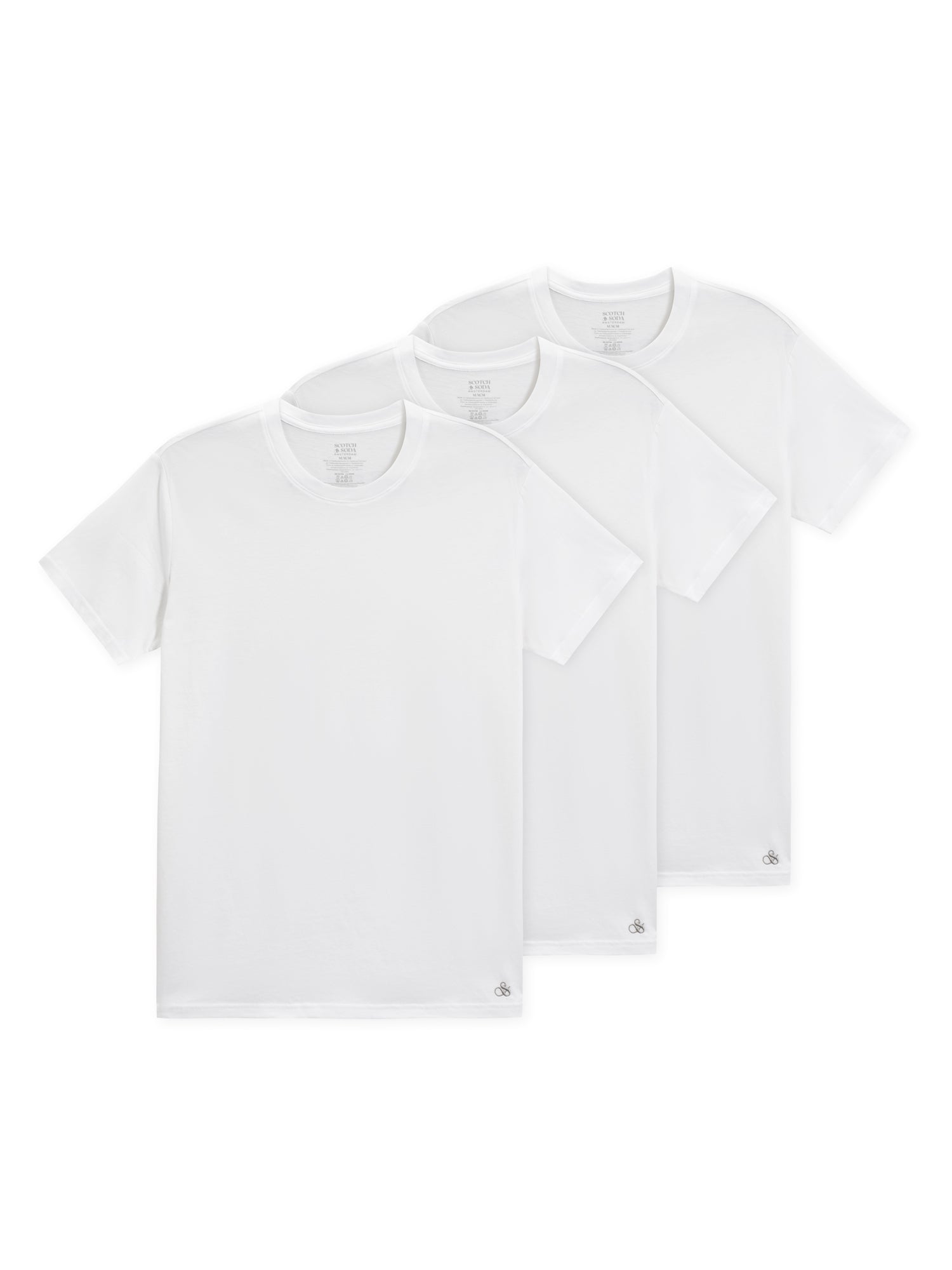 3-PACK MENS ULTRA SOFT CREW NECK T-SHIRTS