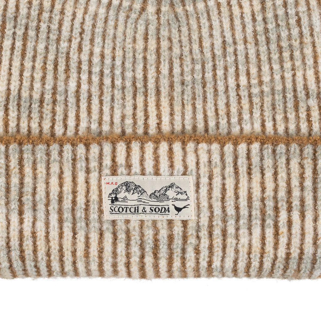 RIB CUFF BEANIE