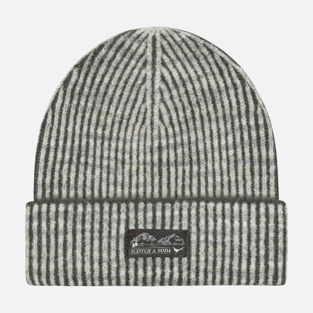 RIB CUFF BEANIE