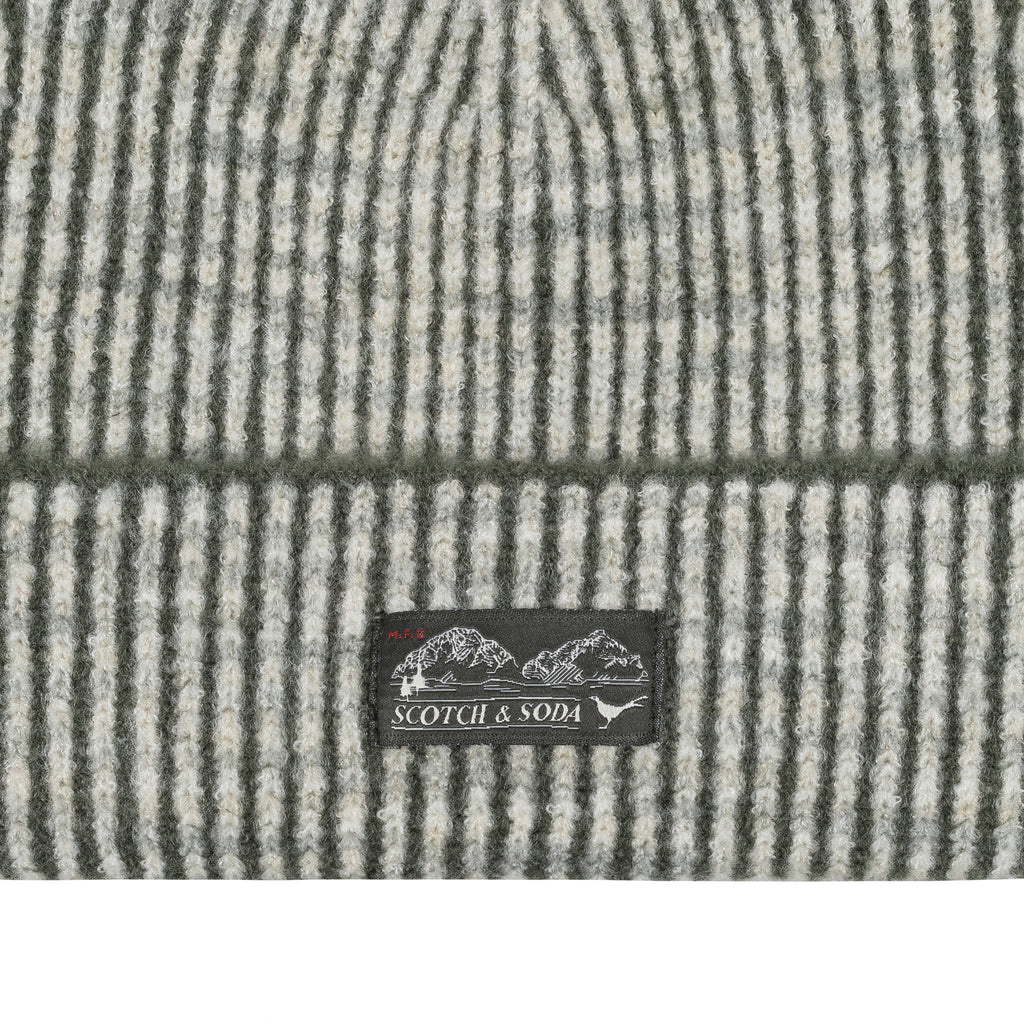 RIB CUFF BEANIE