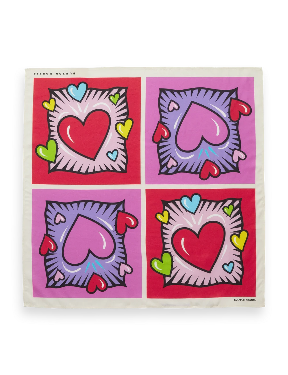 Rib Scarf alternate angle by Scotch & Soda