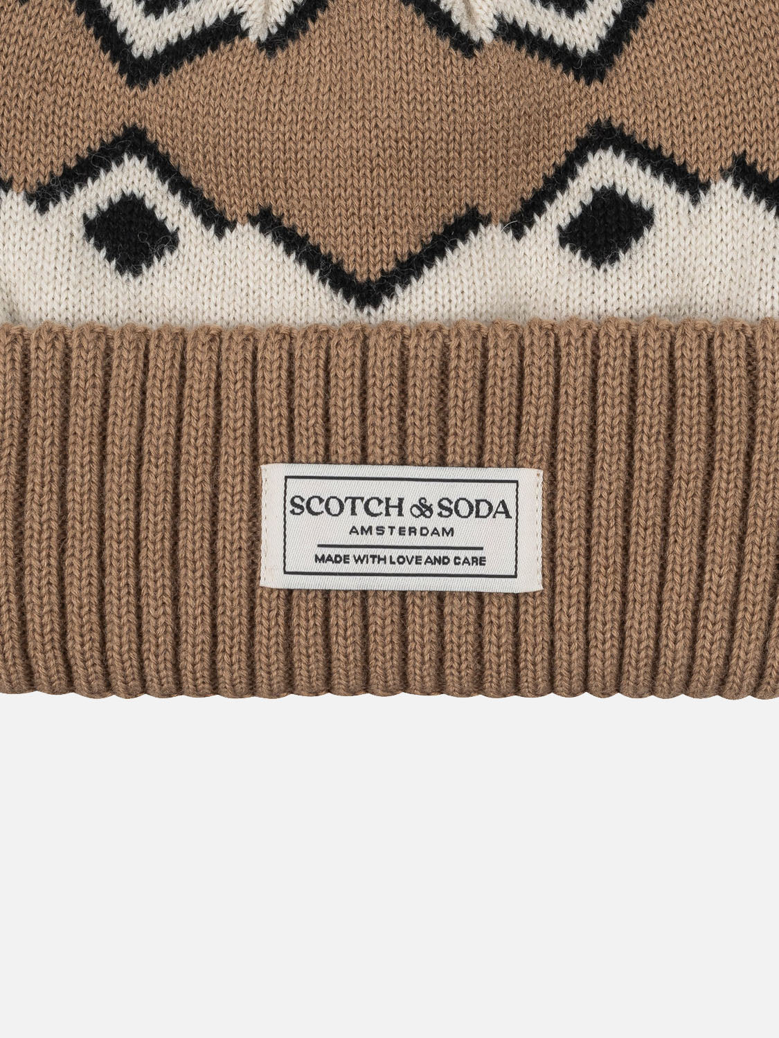 FAIRISLE CUFF BEANIE