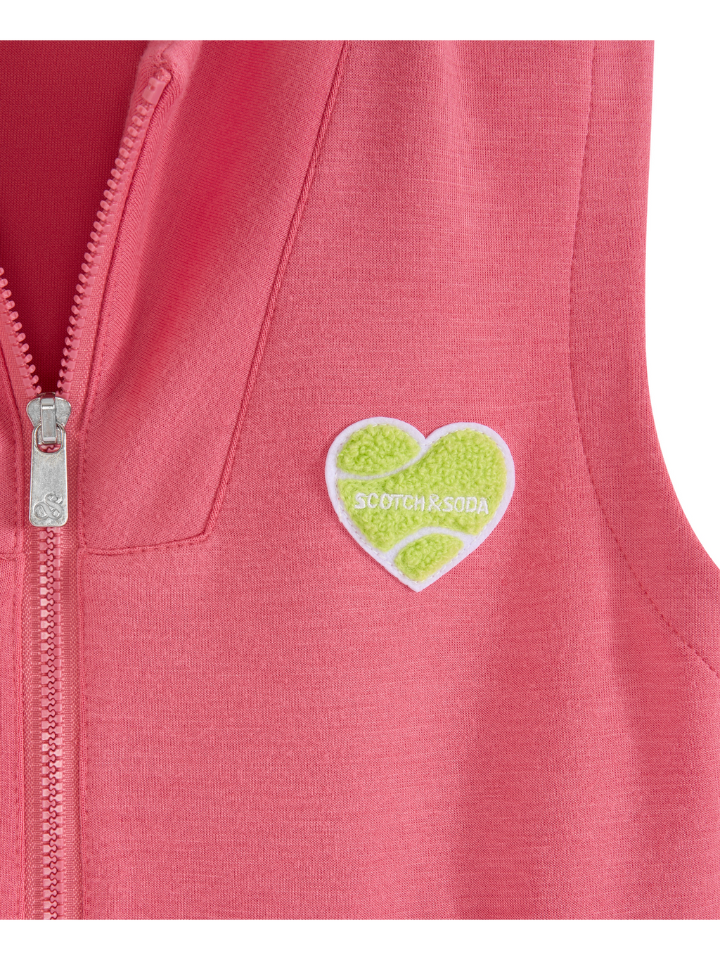 GIRLS S&S TENNIS GROUP DOUBLE KNIT HALF ZIP ROMPER