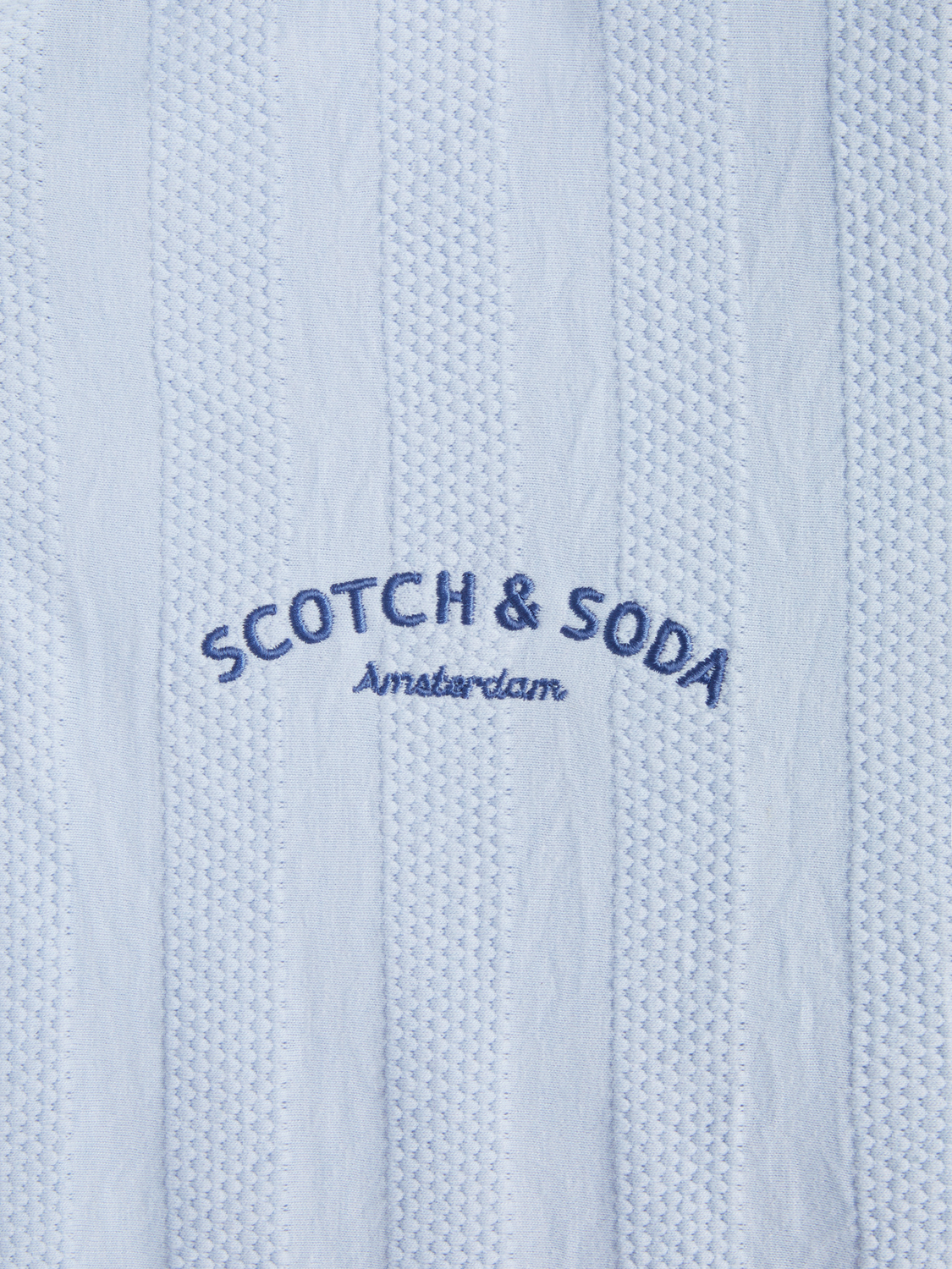 MENS POPCORN PIQUE ZIP POLO