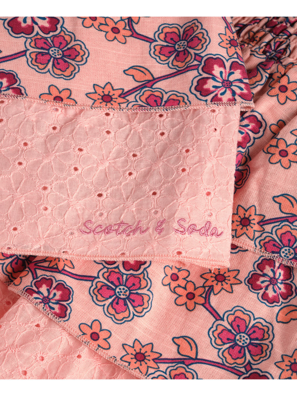GIRLS SMOCKED SKIRT