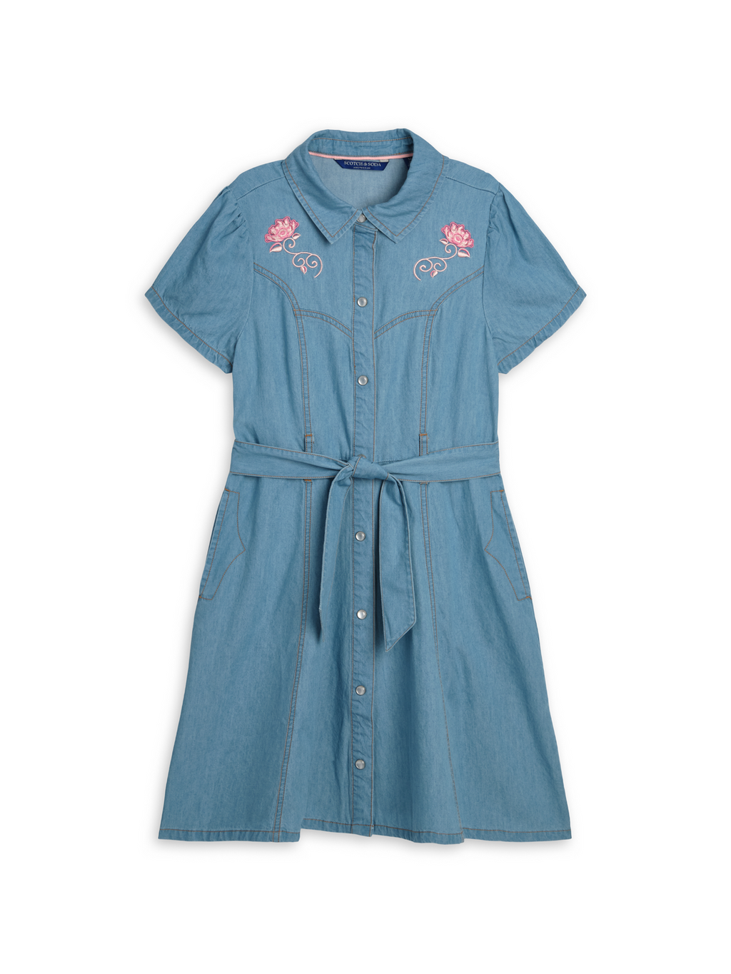 GIRLS DENIM DRESS