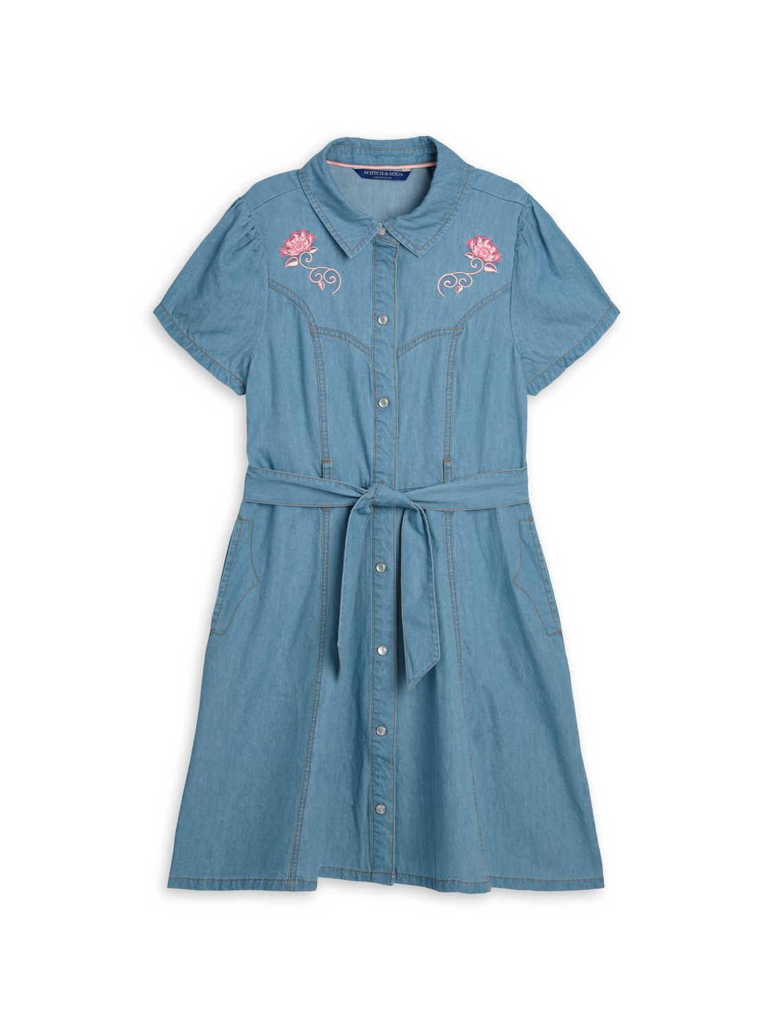GIRLS DENIM DRESS