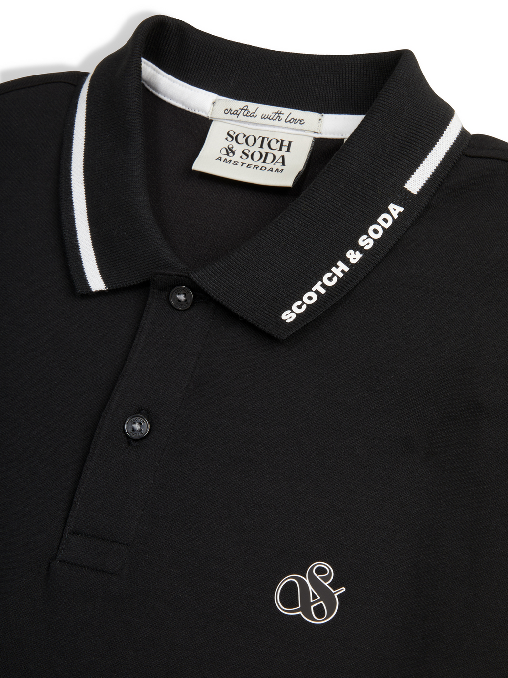 MENS TIPPED POLO