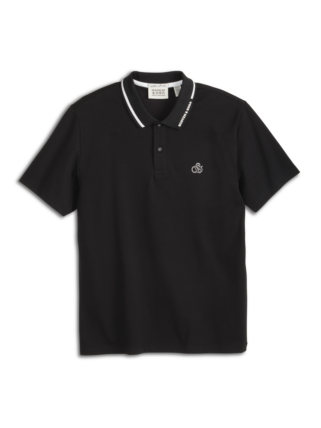 MENS TIPPED POLO