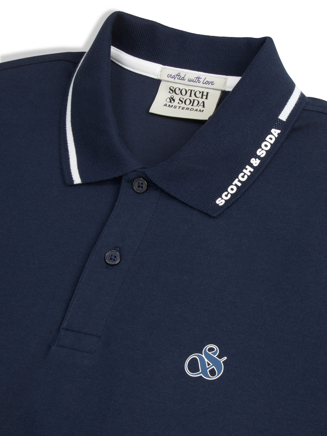 MENS TIPPED POLO