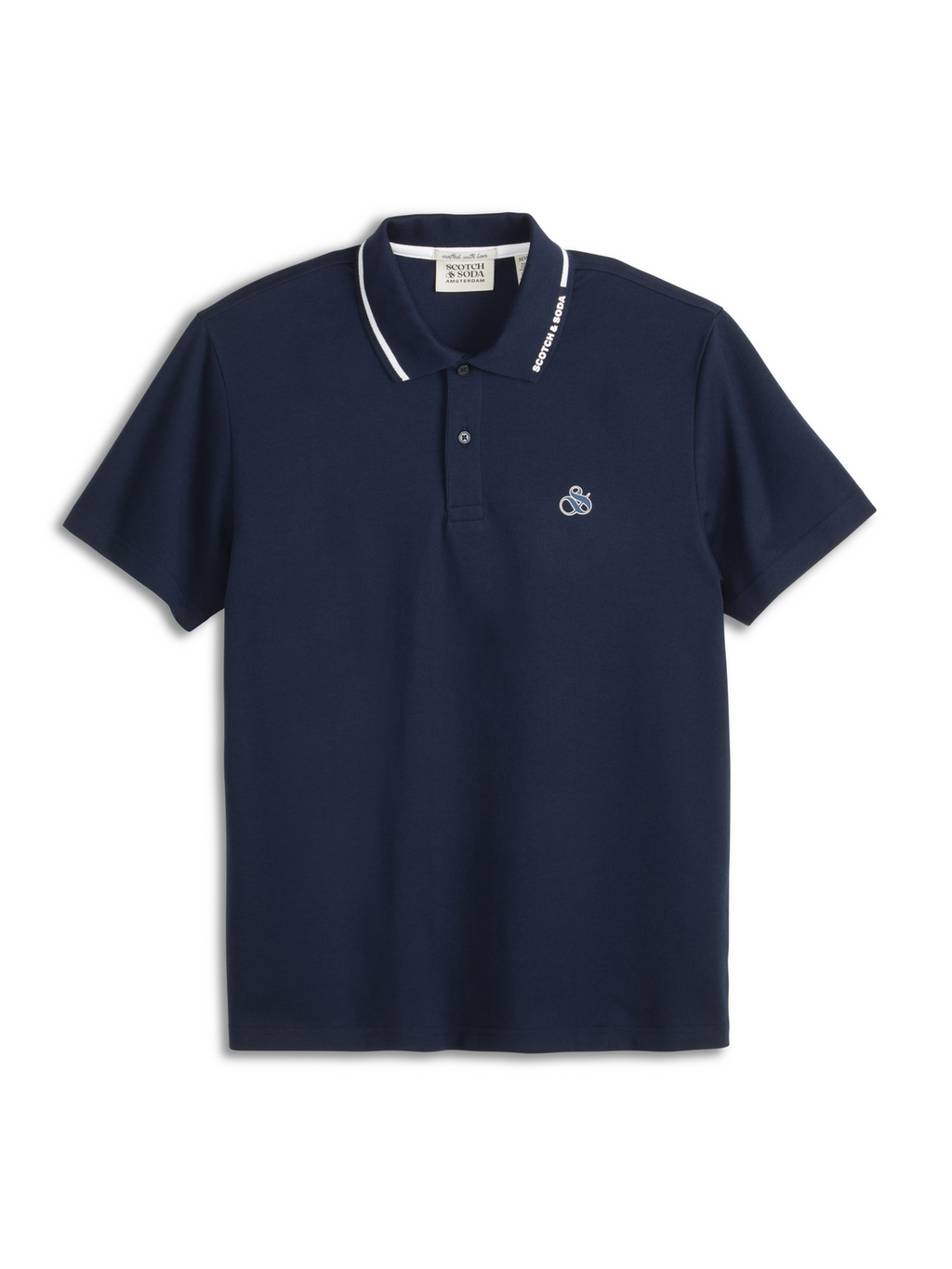 MENS TIPPED POLO