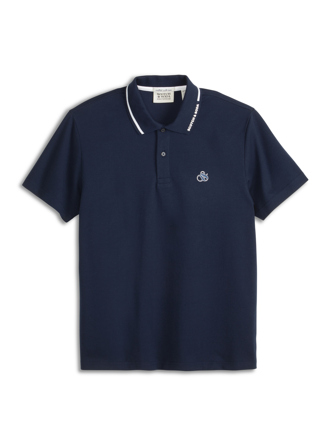 MENS TIPPED POLO