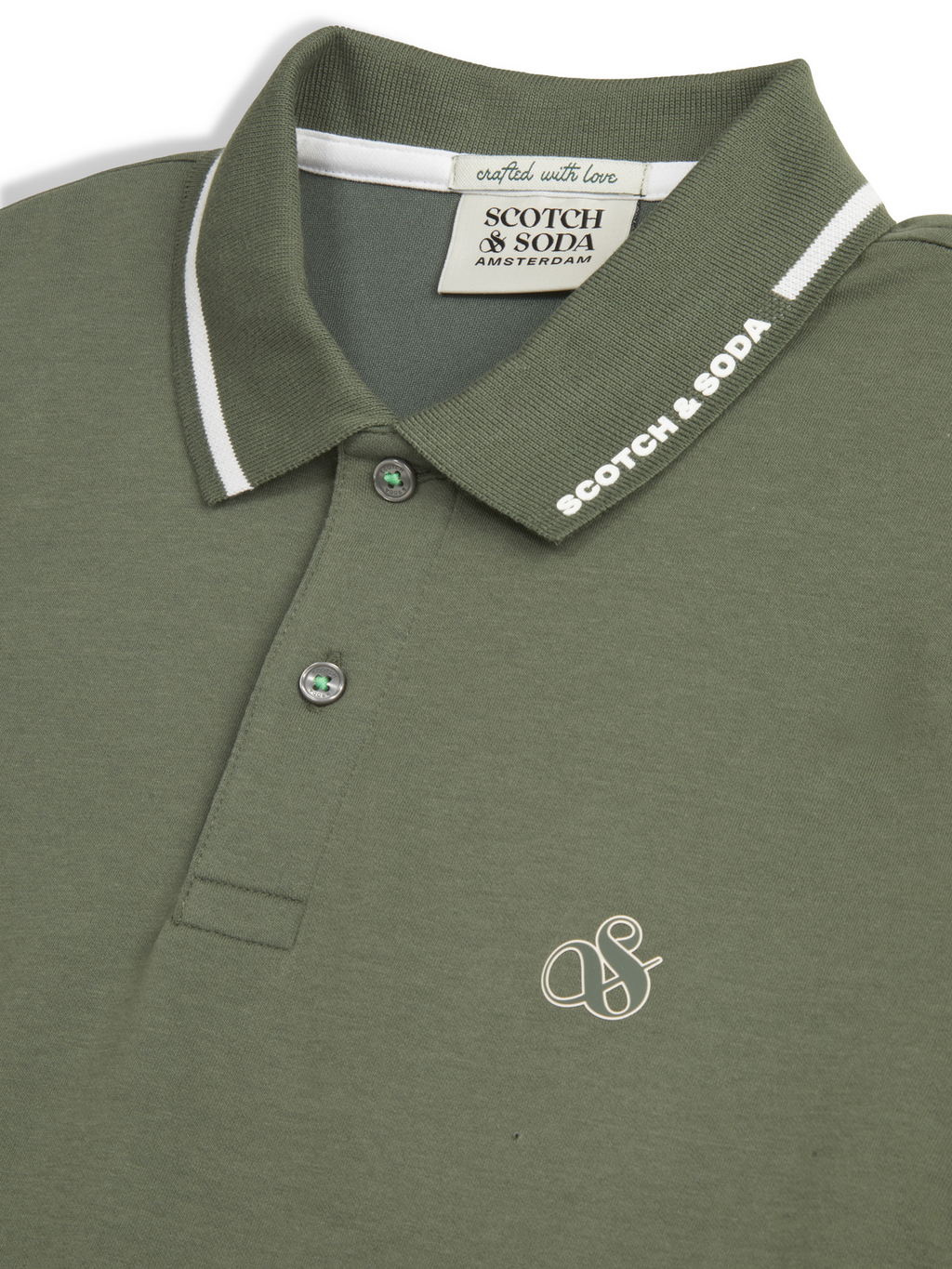 MENS TIPPED POLO
