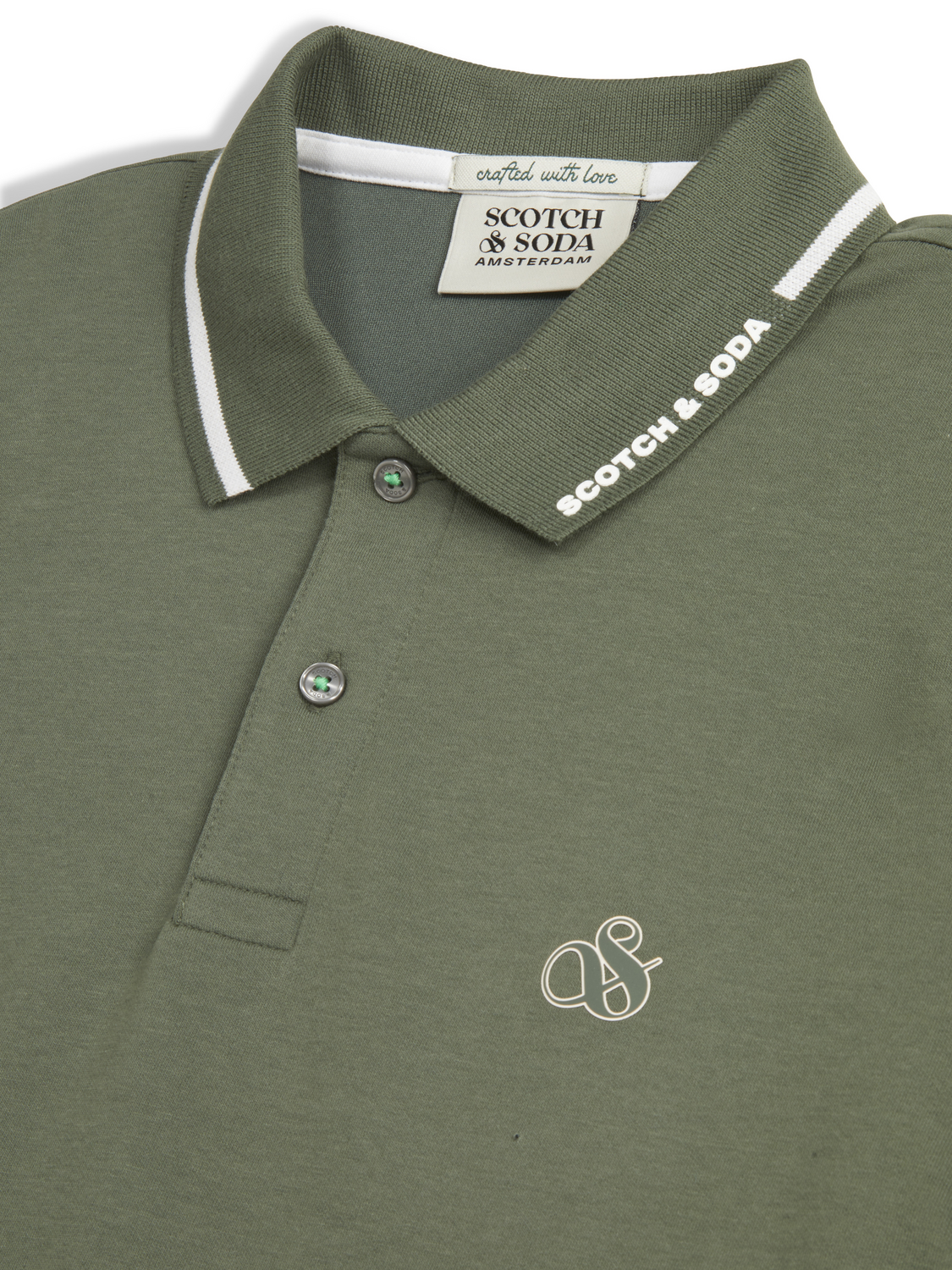 MENS TIPPED POLO