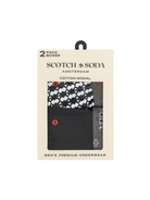 Modal Knit Boxers flat lay front view by Scotch & Soda